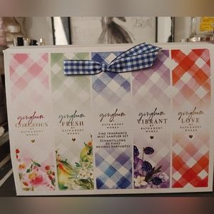 BATH & BODY WORKS GINGHAM MINI MISTS GIFT SET